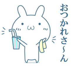 Hiroshima valve Rabbit sticker sticker #11379139