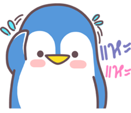 lovely...penguin sticker #11379170