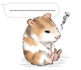 Hamsters Dialog sticker #11379192