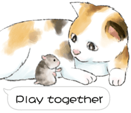 Hamsters Dialog sticker #11379201