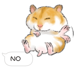 Hamsters Dialog sticker #11379208