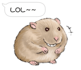 Hamsters Dialog sticker #11379210
