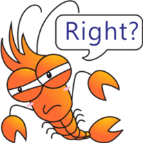 Shrimp Life sticker #11379465