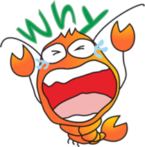 Shrimp Life sticker #11379467