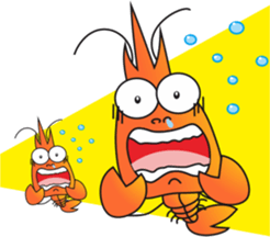 Shrimp Life sticker #11379468