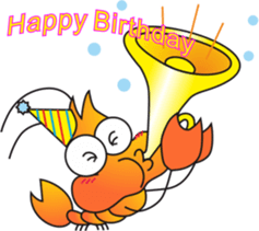 Shrimp Life sticker #11379471