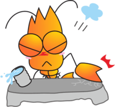 Shrimp Life sticker #11379472