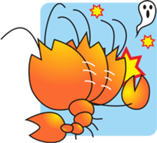 Shrimp Life sticker #11379474