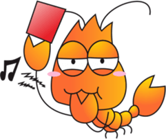 Shrimp Life sticker #11379479