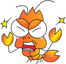 Shrimp Life sticker #11379480