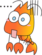 Shrimp Life sticker #11379481