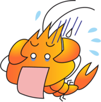 Shrimp Life sticker #11379488