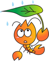 Shrimp Life sticker #11379490