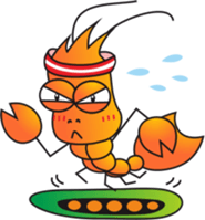 Shrimp Life sticker #11379495