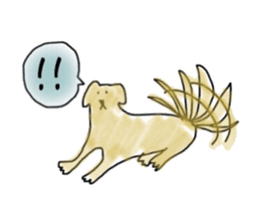 LabradorRetriver Yellow&Brown Edition sticker #11379995