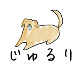 LabradorRetriver Yellow&Brown Edition sticker #11380001