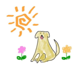 LabradorRetriver Yellow&Brown Edition sticker #11380004