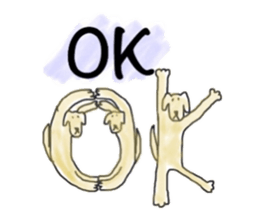 LabradorRetriver Yellow&Brown Edition sticker #11380010