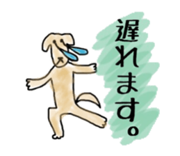 LabradorRetriver Yellow&Brown Edition sticker #11380011