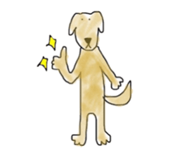 LabradorRetriver Yellow&Brown Edition sticker #11380020