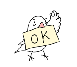 Bird - Hard Worker sticker #11380028