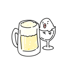 Bird - Hard Worker sticker #11380047