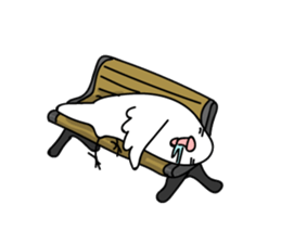 Bird - Hard Worker sticker #11380061