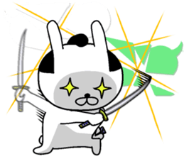 Mr.U-samurai 2 sticker #11380077