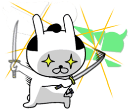 Mr.U-samurai 2 sticker #11380077