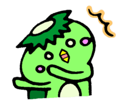 The name of the kappa called Kawamura sticker #11380360