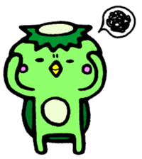 The name of the kappa called Kawamura sticker #11380366