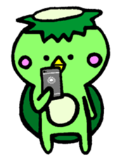 The name of the kappa called Kawamura sticker #11380369