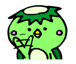 The name of the kappa called Kawamura sticker #11380374