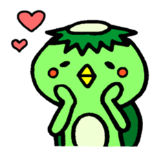 The name of the kappa called Kawamura sticker #11380377