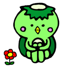 The name of the kappa called Kawamura sticker #11380382