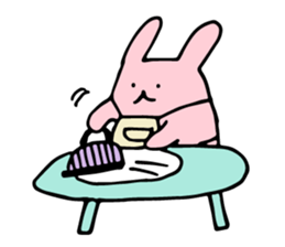 Housewife Rabbit sticker #11380627