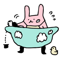 Housewife Rabbit sticker #11380629