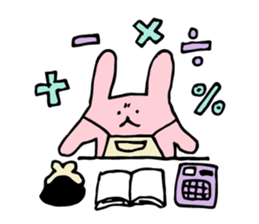 Housewife Rabbit sticker #11380632