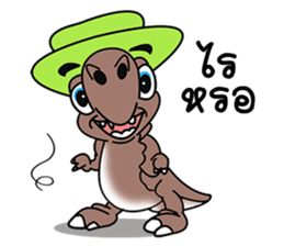 T-rex T-rak sticker #11380746