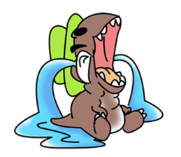 T-rex T-rak sticker #11380754