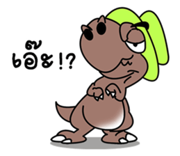 T-rex T-rak sticker #11380776