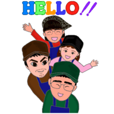 He is the chef of Yakinikuya sticker #11381472