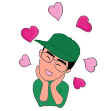 He is the chef of Yakinikuya sticker #11381476