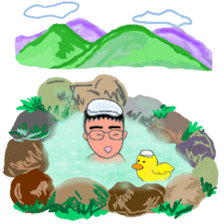 He is the chef of Yakinikuya sticker #11381490