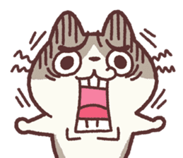 Lisa the cat sticker #11381564