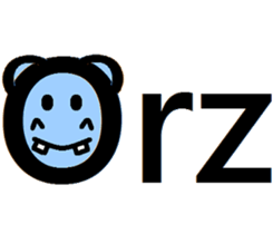 Funny Hippo sticker #11382119