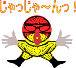Conspicuous semitransparent man sticker #11382241