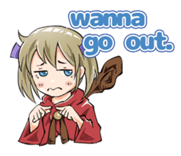 Online! Hizumi-chan Lv.1+e sticker #11382957