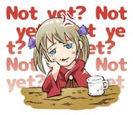 Online! Hizumi-chan Lv.1+e sticker #11382963