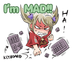 Online! Hizumi-chan Lv.1+e sticker #11382968